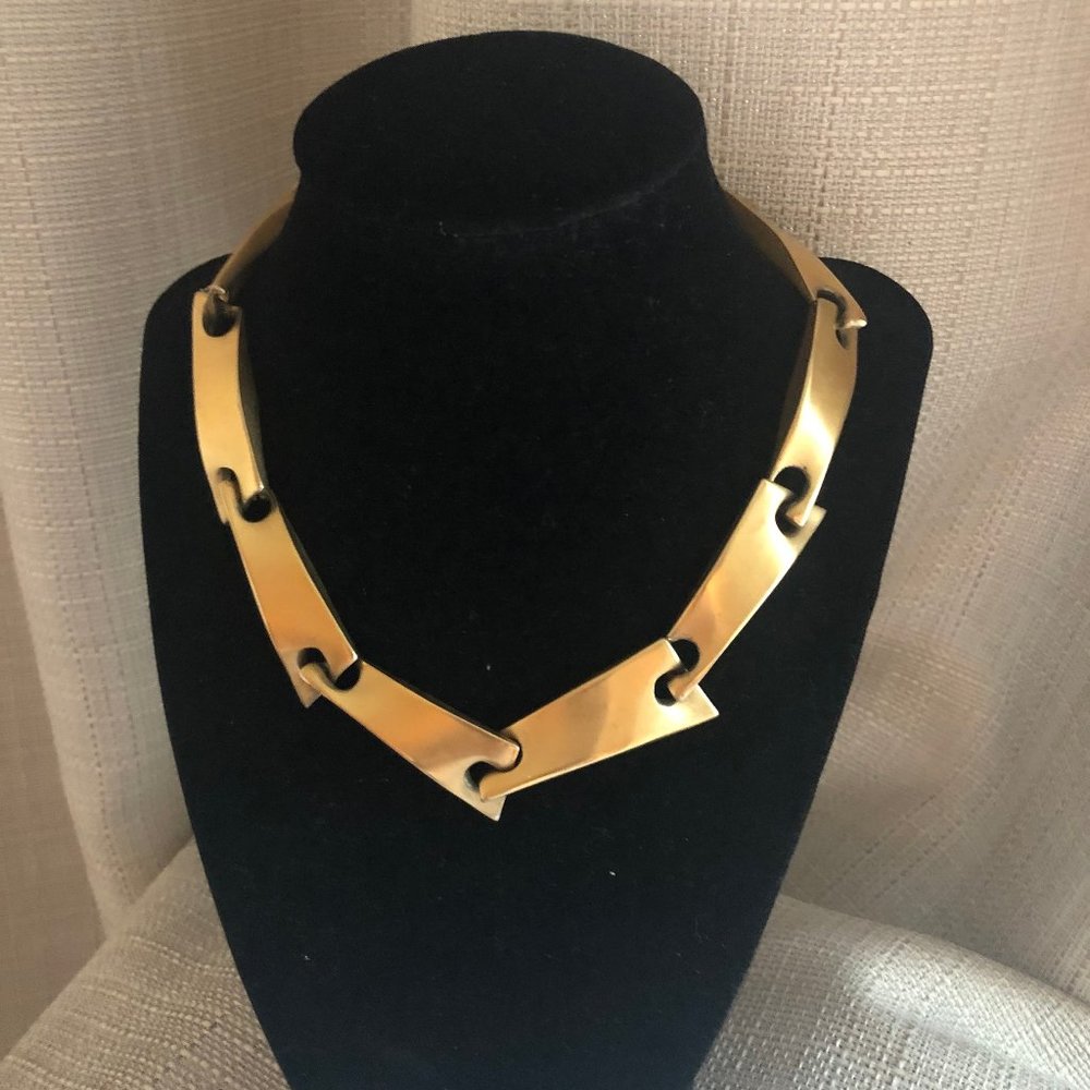 Gold Link Chain Necklace